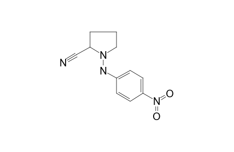 1-[(4-nitrophenyl)amino]pyrrolidine-2-carbonitrile