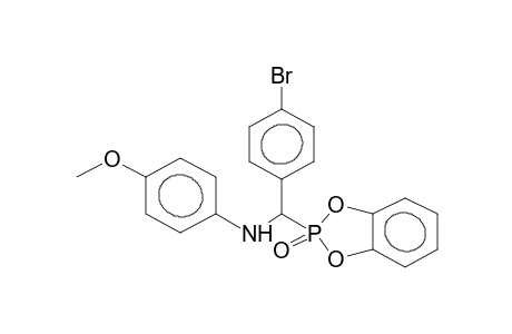 2-[ALPHA-(PARA-METHOXYPHENYLAMINO)-PARA-BROMOBENZYL]-2-OXO-4,5-BENZO-1,3,2-DIOXAPHOSPHOLANE