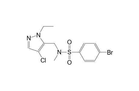 benzenesulfonamide, 4-bromo-N-[(4-chloro-1-ethyl-1H-pyrazol-5-yl)methyl]-N-methyl-