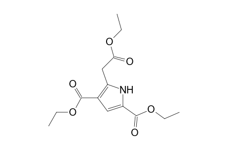 1H-Pyrrole-2,4-dicarboxylic acid, 5-(2-ethoxy-2-oxoethyl)-, diethyl ester