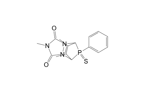 5,8-Phosphinidene-1H-[1,2,4]triazolo[1,2-a]pyridazine-1,3(2H)-dione, 5,8-dihydro-2,6,7-trimethyl-10-phenyl-, 10-sulfide