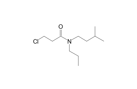 Propionamide, 3-chloro-N-propyl-N-(3-methylbutyl)-