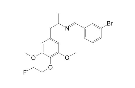 1-(3-Bromophenyl)-N-(1-[3,5-dimethoxy-4-(2-fluoroethoxy)phenyl]propan-2-yl)methanimine