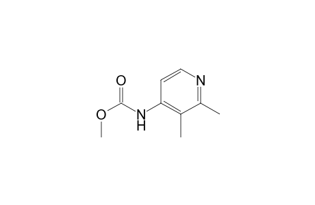 Methyl N-(2,3-dimethyl-4-pyridyl)carbamate