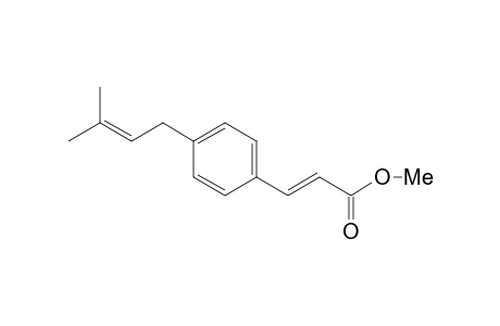 Isoprenyl cinnamate<(E)-methyl->