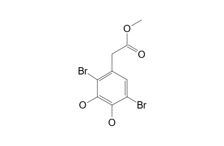 METHYL-2-(2,5-DIBROMO-3,4-DIHYDROXYPHENYL)-ACETATE