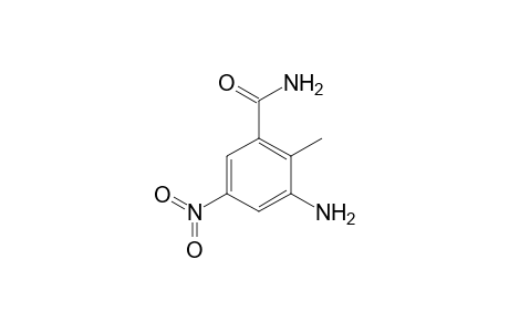 Benzamide, 3-amino-2-methyl-5-nitro-