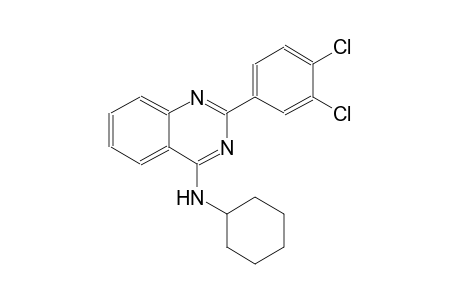 N-cyclohexyl-2-(3,4-dichlorophenyl)-4-quinazolinamine