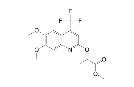 METHYL-2-[6,7-DIMETHOXY-4-(TRIFLUOROMETHYL)-QUINOLIN-2-YLOXY]-PROPANOATE