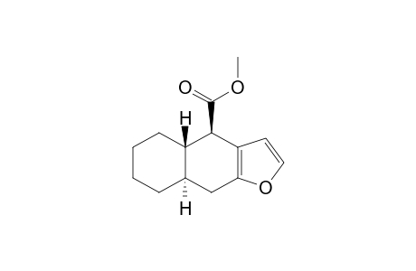 TRANS-METHYL-(4SR,4ARS,8ASR)-4,4A,5,6,7,8,8A,9-OCTAHYDRONAPHTHO-[2,3-B]-FURAN-4-CARBOXYLATE