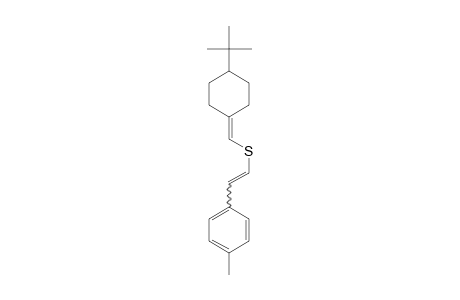 [(4-tert-Butylcyclohexylidene)methyl](4-methylstyryl)sulfide