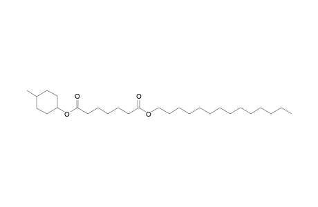 Pimelic acid, 4-methylcyclohexyl tetradecyl ester isomer 1