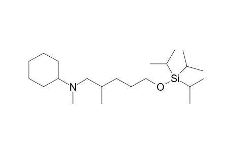 ethyl-(2-methyl-5-((triisopropylsilyl)oxy)pentyl)cyclohexylamine