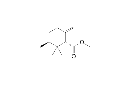 Methyl (trans)- 2-methyl-.gamma.-cyclogeraniate