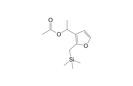 3-(1-Acetoxyethyl)-2-[(trimethylsilyl)methyl]furan