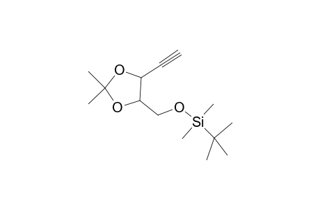 5-[(tert-Butyldimethylsilyl)oxy]-1,2-dideoxy-3,4-O-(1-methylethylidene)-D-threo-pent-1-yne