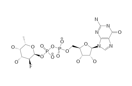 URIDINE-5'-DIPHOSPHO-2-DEOXY-2-FLUORO-ALPHA-FUCOPYRANOSE