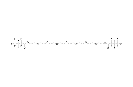 2-[2-[2-[2-[2-[2-[2-[2-(2,2,3,3,4,4,4-Heptafluorobutanoyl)oxyethoxy]ethoxy]ethoxy]ethoxy]ethoxy]ethoxy]ethoxy]ethyl 2,2,3,3,4,4,4-heptafluorobutanoate