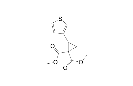 Dimethyl 2-(3-thienyl)cyclopropane-1,1-dicarboxylate