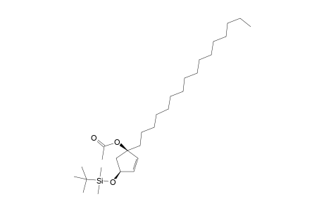 (1R,4S)-4-[(tert-Butyldimethylsilyl)oxy]-1-hexadecyl-2-cycloproten-1-yl acetate