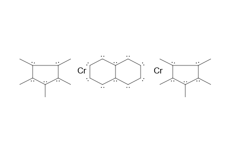 Chromium, bis(.eta.-5-pentamethylcyclopentadienyl)(.eta.10-1,2,3,4,4a:5,6,7,8,8a-naphthalene)-bis-