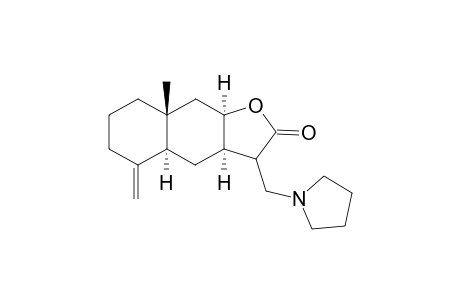 (3aR,4aS,8aR,9aR)-decahydro-8a-methyl-5-methylidene-3-(pyrrolidin-1-ylmethyl)naphtho[2,3-b]furan-2(3H)-one