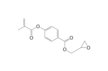 Benzoic acid, 4-[(2-methyl-1-oxo-2-propen-1-yl)oxy]-, oxiranylmethyl ester