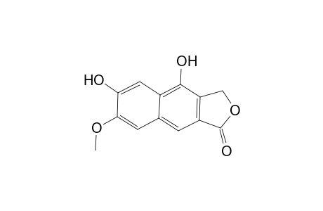 Naphtho[2,3-c]furan-1(3H)-one, 4,6-dihydroxy-7-methoxy-