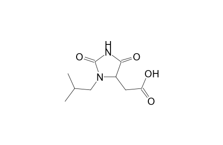 4-imidazolidineacetic acid, 3-(2-methylpropyl)-2,5-dioxo-
