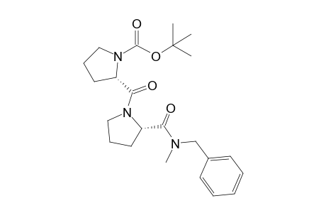 Tert-butyl (S)-2-((S)-2-(benzyl(methyl)carbamoyl)pyrrolidine-1-carbonyl)pyrrolidine-1-carboxylate