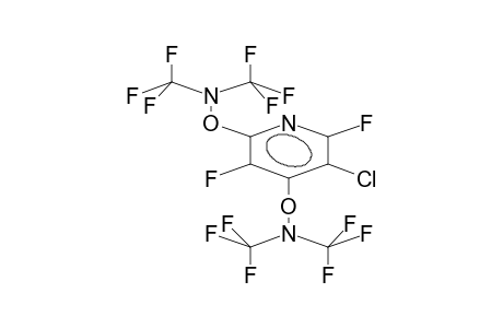 3-CHLORO-4,6-BIS[BIS(TRIFLUOROMETHYL)AMINOOXY]TRIFLUOROPYRIDINE