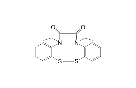 5,8-Diethyldibenzo[c:i][1,2,5,8]dithiazecine-6,7(5H,8H)-dione