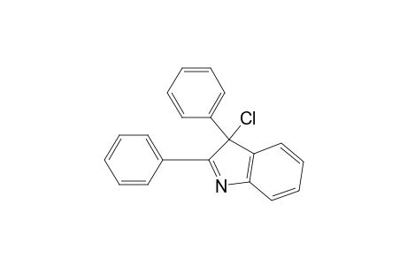 3H-Indole, 3-chloro-2,3-diphenyl-