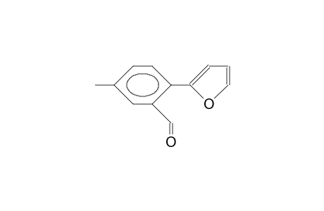 2-(2-Furyl)-5-methyl-benzaldehyde