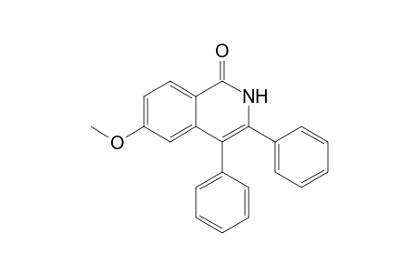 6-Methoxy-3,4-diphenylisoquinolin-1(2H)-one