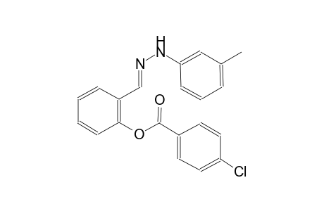 benzoic acid, 4-chloro-, 2-[(E)-[2-(3-methylphenyl)hydrazono]methyl]phenyl ester