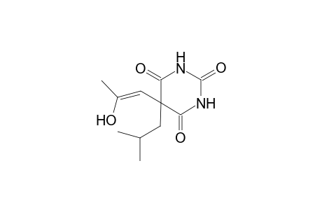 5-(2'-hydroxyprop-2'-enyl)-5-(2'-methylropyl)-2,4,6-trioxo-1,3,5-trihydro-1,3-pyrimidine