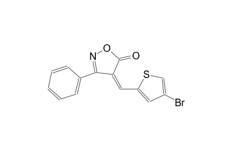 (4Z)-4-[(4-bromo-2-thienyl)methylene]-3-phenyl-5(4H)-isoxazolone