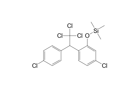 1,1,1-trichloro-2-[2-(trimethylsilyloxy)-4-chlorophenyl]-2-[4'-chlorophenyl] ethane