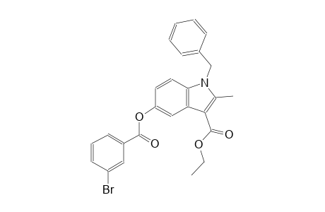 ethyl 1-benzyl-5-[(3-bromobenzoyl)oxy]-2-methyl-1H-indole-3-carboxylate