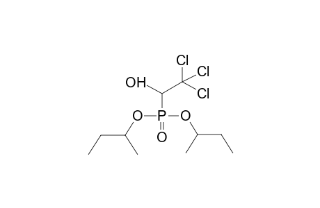 DI-SEC-BUTYL 1-HYDROXY-2,2,2-TRICHLOROETHYLPHOSPHONATE
