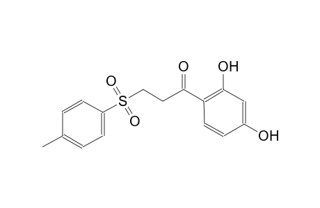 1-propanone, 1-(2,4-dihydroxyphenyl)-3-[(4-methylphenyl)sulfonyl]-