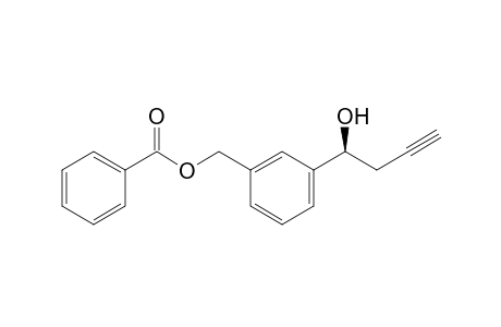(1S)-1-(3-Benzoyloxymethylphenyl)-3-butyn-1-ol