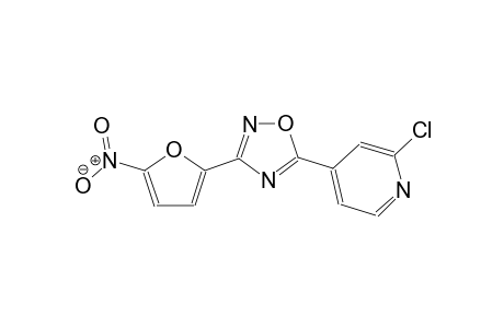 2-chloro-4-[3-(5-nitro-2-furyl)-1,2,4-oxadiazol-5-yl]pyridine