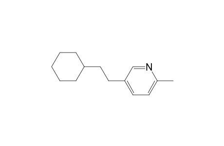 5-(2-Cyclohexylethyl)-2-methylpyridine