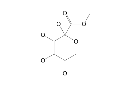 METHYL alpha(L) XYLO-2-HEXULOSONATE