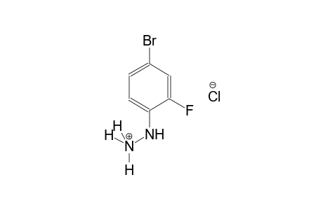 hydrazinium, 2-(4-bromo-2-fluorophenyl)-, chloride