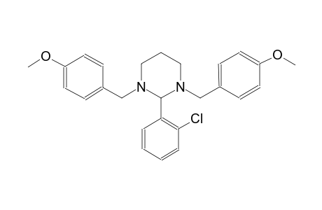 2-(2-chlorophenyl)-1,3-bis(4-methoxybenzyl)hexahydropyrimidine