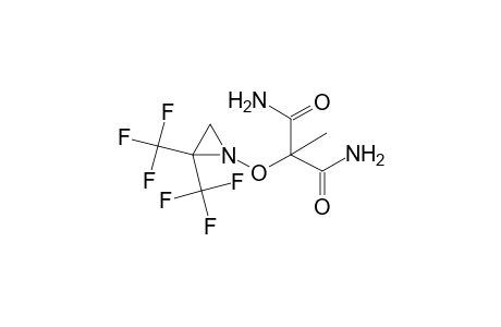 propanediamide, 2-[[2,2-bis(trifluoromethyl)-1-aziridinyl]oxy]-2-methyl-