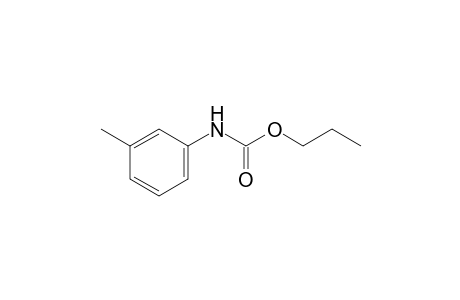 m-methylcarbanilic acid, propyl ester